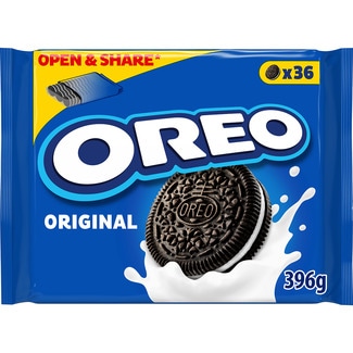 OREO Schokoladenkekse mit Cremefüllung Verpackungen 396 g