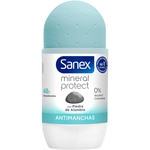 Roll-on Deo Mineral Protect mit Alaunstein gegen weiße Flecken 24h unisex Behälter 50 ml 0% Alkohol und Farbstoffe