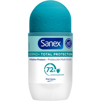 SANEX Roll-on Deo Dermo + Total Protect 72h antitranspirant unisex Behälter 50 ml