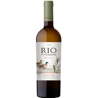 Herdade do Sobroso Vinho Branco Regional do Alentejo Rio dos Patos garrafa 75 cl