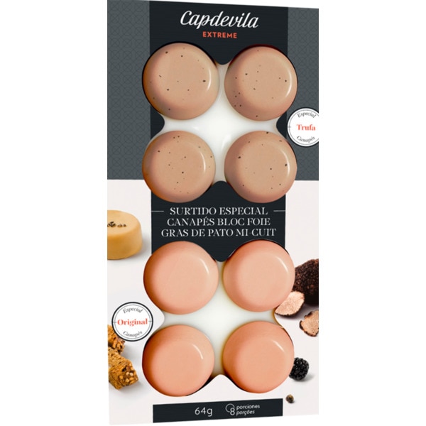 Sortido Foie Original Trufa embalagem 64 g