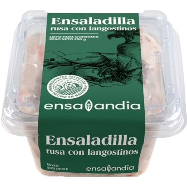 Salada Russa com Camarão unidade 250 g