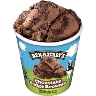Ben & Jerry's Gelado de Chocolate Fudge Brownie embalagem 465 ml