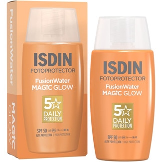 ISDIN Fusion Water Magic Glow SPF 50 Gesichtssonnencreme 50 ml Tägliche Anwendung