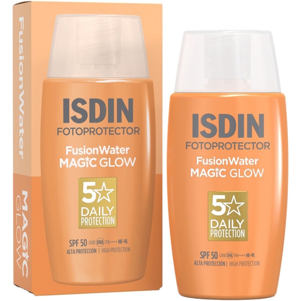 Fusion Water Magic Glow SPF 50 facial sun protection 50 ml daily use