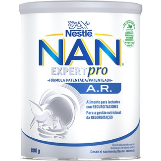 NESTLE NAN Nahrung für Säuglinge mit Aufstoßen von Geburt an Expert Pro Topf 800 g
