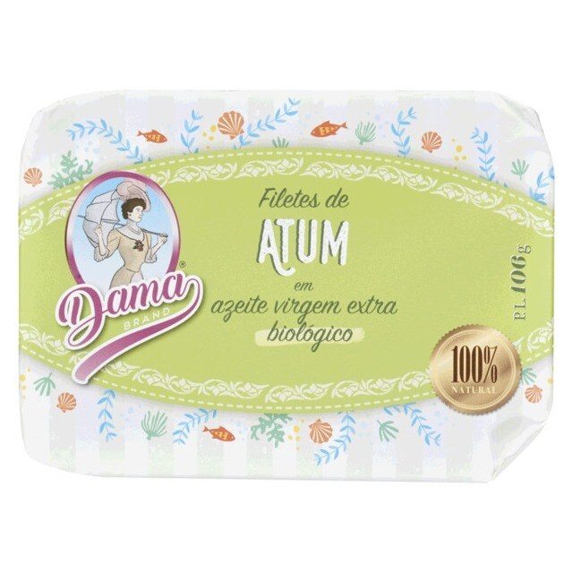 Imagem 0 de Filetes de Atum em Azeite Virgem Extra Biológicas lata 106 g