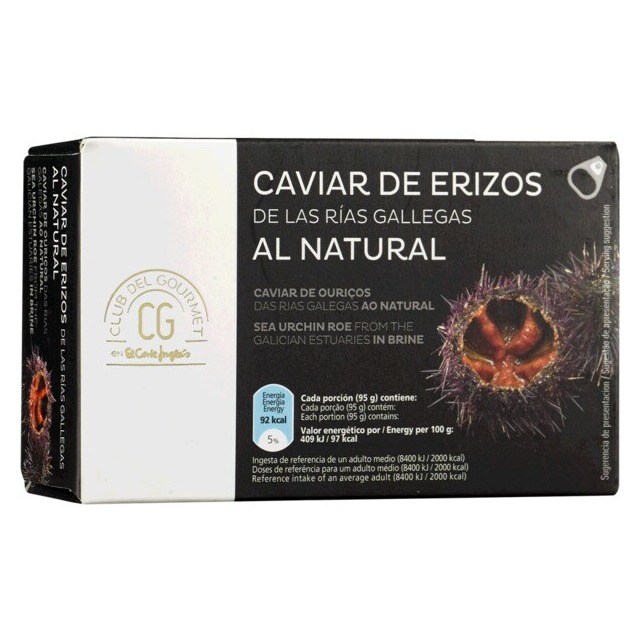 Imagem 0 de Caviar de Ouriços das Rias Galegas ao Natural 95 cl