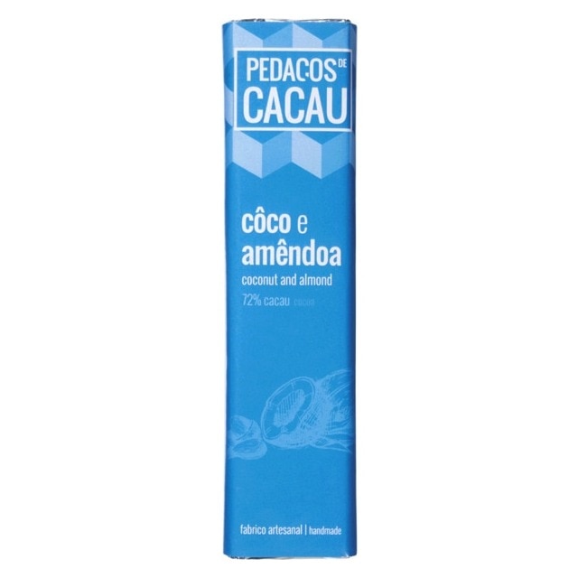 Imagem 0 de Chocolate Preto com Coco e Amêndoa 30 g