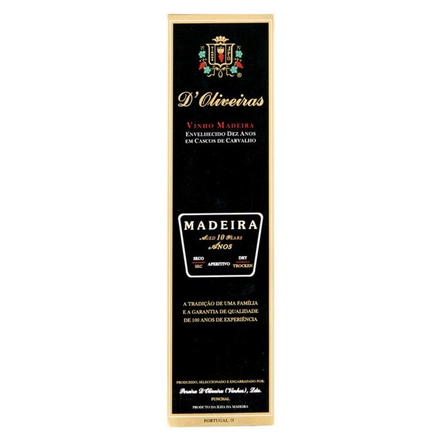 Imagem 0 de Vinho da Madeira Seco 10 Anos garrafa 75 cl