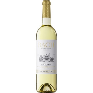 BACH EXTRISIMO vino blanco semidulce DO Cataluña botella 75 cl