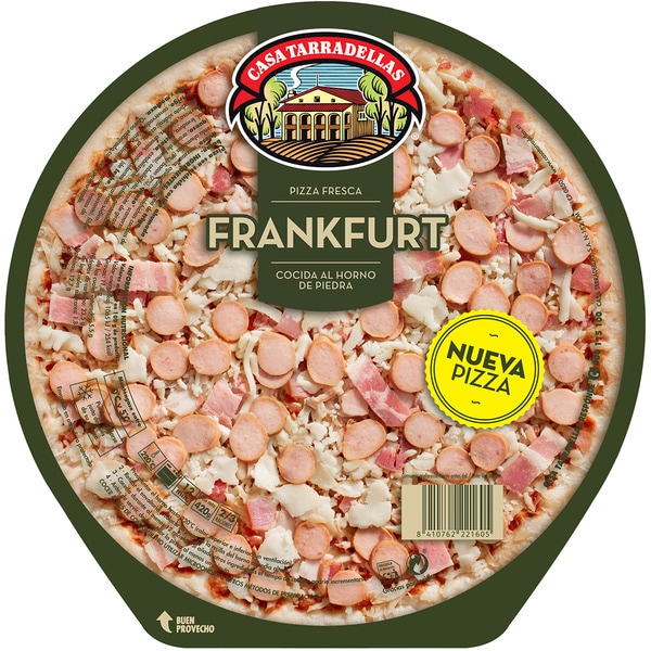 stone oven baked Frankfurt pizza container 420 g