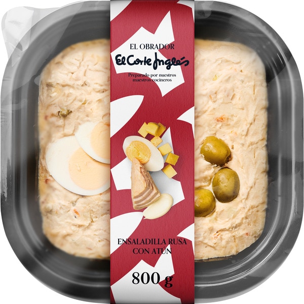 potato salad with tuna container 800 g