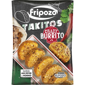 FRIPOZO Takitos Crazy Burrito Tasche 250 g