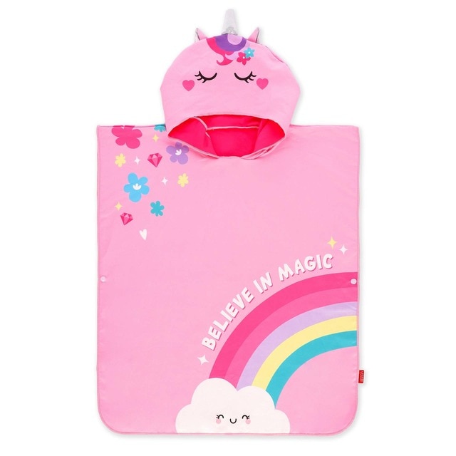 Toalla/poncho Legami Unicorn.