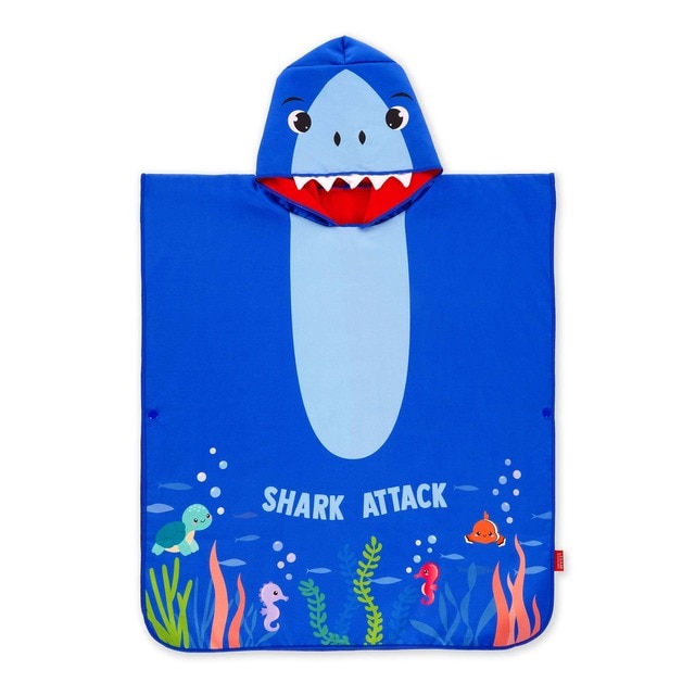 Toalla/poncho Legami Shark.