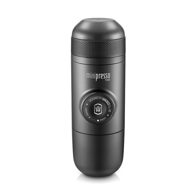 Cafetera Portátil Minipresso NS Wacaco Nespresso Portable Negro.