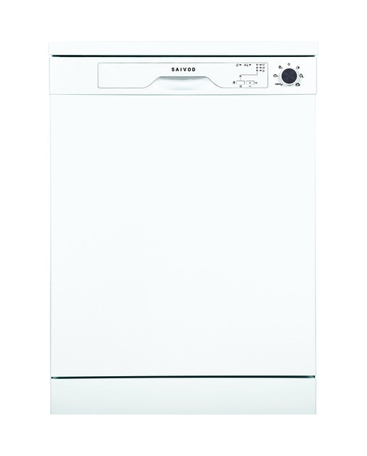Lavavajillas Saivod 12 servicios, Media carga, 60 cm - LVT520. Reacondicionados grado B
