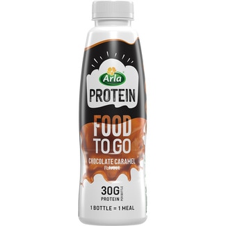 ARLA Protein batido con proteínas de chocolate y caramelo Food To Go botella 500 g