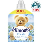 Bright Blue intense scent concentrated fabric softener bottle 105 dose