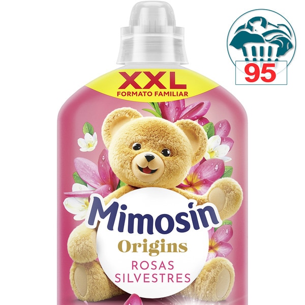 Weichspülerkonzentrat Origins mit Extraduft Wildrosen Flasche 95 Dosis