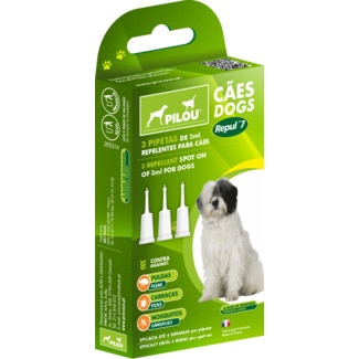 Repul'7 Repelente para Cão 3X3ml embalagem
