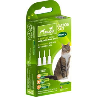 Repul'7 Repelente para Gato 3X1ml embalagem