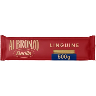 BARILLA Al Bronzo Linguine noodles container 500 g