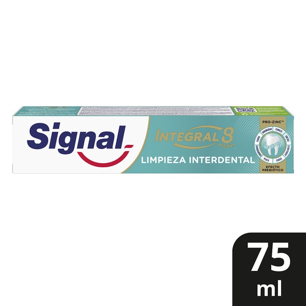 Zahnpaste Integral 8 Interdentalreinigung pro-zinc mit präbiotischer Wirkung Rohr 75 ml