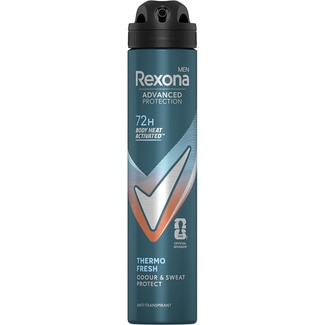 REXONA MEN Thermo Fresh 72 h antiperspirant deodorant spray 200 ml 0% alcohol