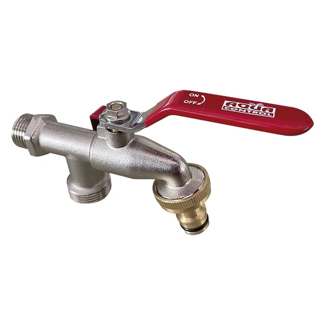 Grifo jardin doble salida