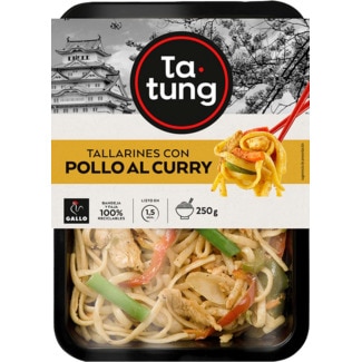Ta-Tung Tallarine de Frango com Caril embalagem 250 g