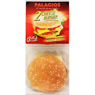 Palacios Cheeseburguer embalagem 260 g