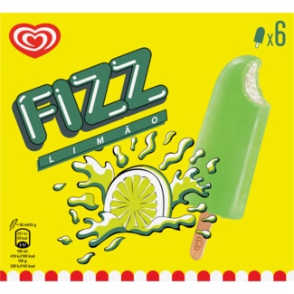 Fizz Gelado de Limão Pack 6 unidades embalagem 360 ml