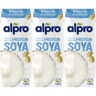 Alpro Bebida de Soja com Cálcio Pack 3 unidades 250 ml