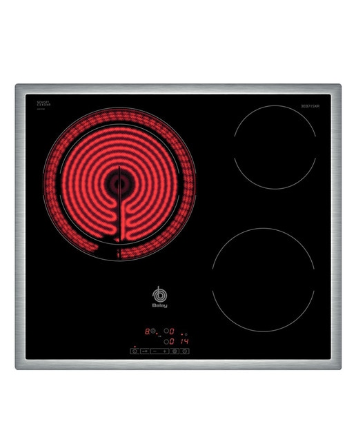 Placa vitrocerámica Balay 1 zona gigante de 28 cm - 3EB715XR . Reacondicionados grado B