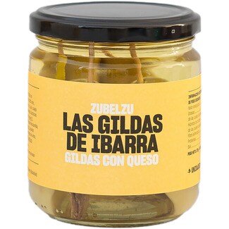 ZUBELZU gildas with Ibarra cheese jar 370 ml