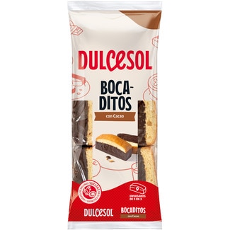 DULCESOL sponge cake with cocoa 12-pack container 246 g