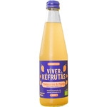 Kefrutas mit Kefirkulturen fermentiertes Probiotika-Bio-Getränk Flasche 300 ml Pfirsich- & Mangogeschmack