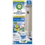 Automatischer Lufterfrischer Diffuser Active Fresh Frische Wäsche mit Flor 24/7 ohne Spray Apparat + Nachfüllpackung