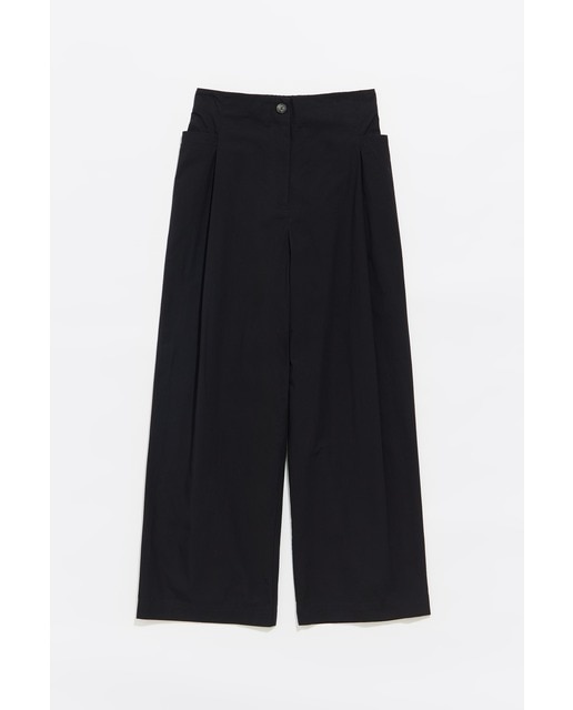 Pantalón de mujer campana algodón
