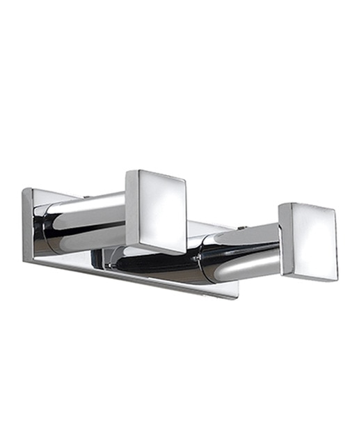 Percha doble para baño Metric Cosmic