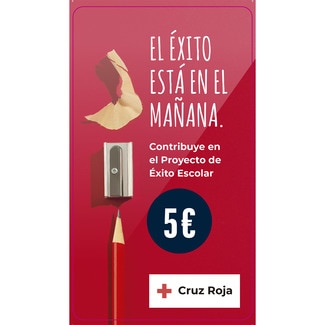 Colabora con 5 euros en el proyecto de éxito escolar de Cruz Roja