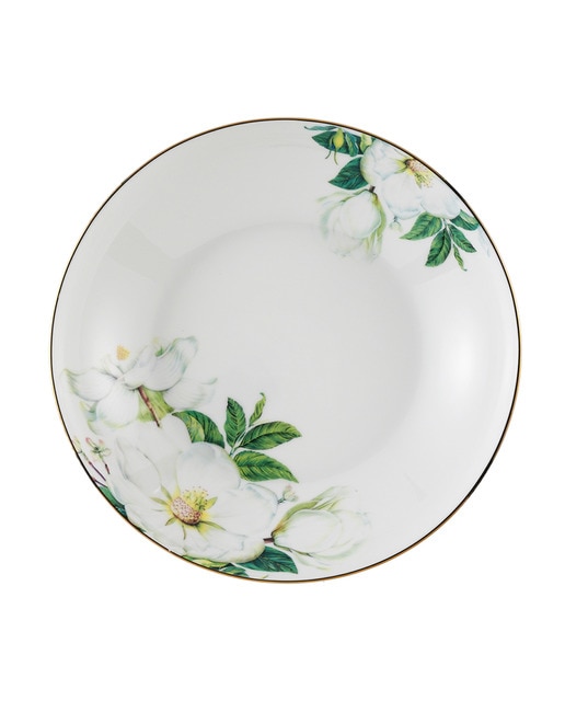 Plato hondo Flower Gold El Corte Inglés