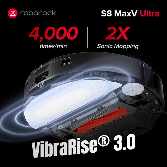 Thumbnail 2 de Roborock S8 MaxV Ultra Robot Aspirador y Friegasuelos 🧹