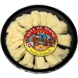 BELLELAY Tete de Moine cheese sliced rosettes tray 100 g
