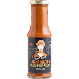 JUANA MADRID Extra spicy brava sauce jar 220 g