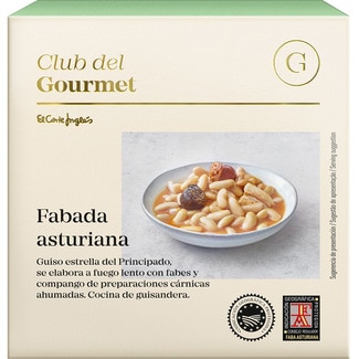 CLUB DEL GOURMET Fabada Asturiana bean stew tin 420 g