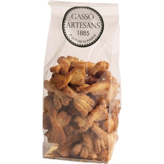 GASSO ARTESANS lacitos de hojaldre bolsa 150 g