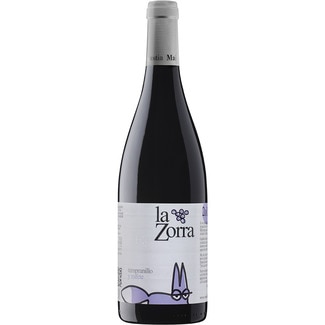 LA ZORRA vino tinto rufete tempranillo Vino de la Tierra de Salamanca botella 75 cl